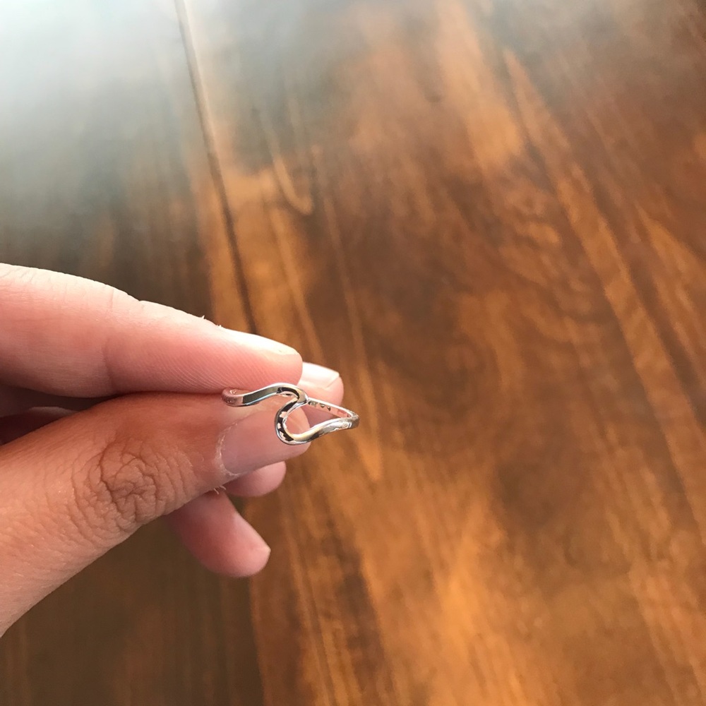 LOWEST PRICE POSSIBLE! Silver Wave Ring (6,7,8)